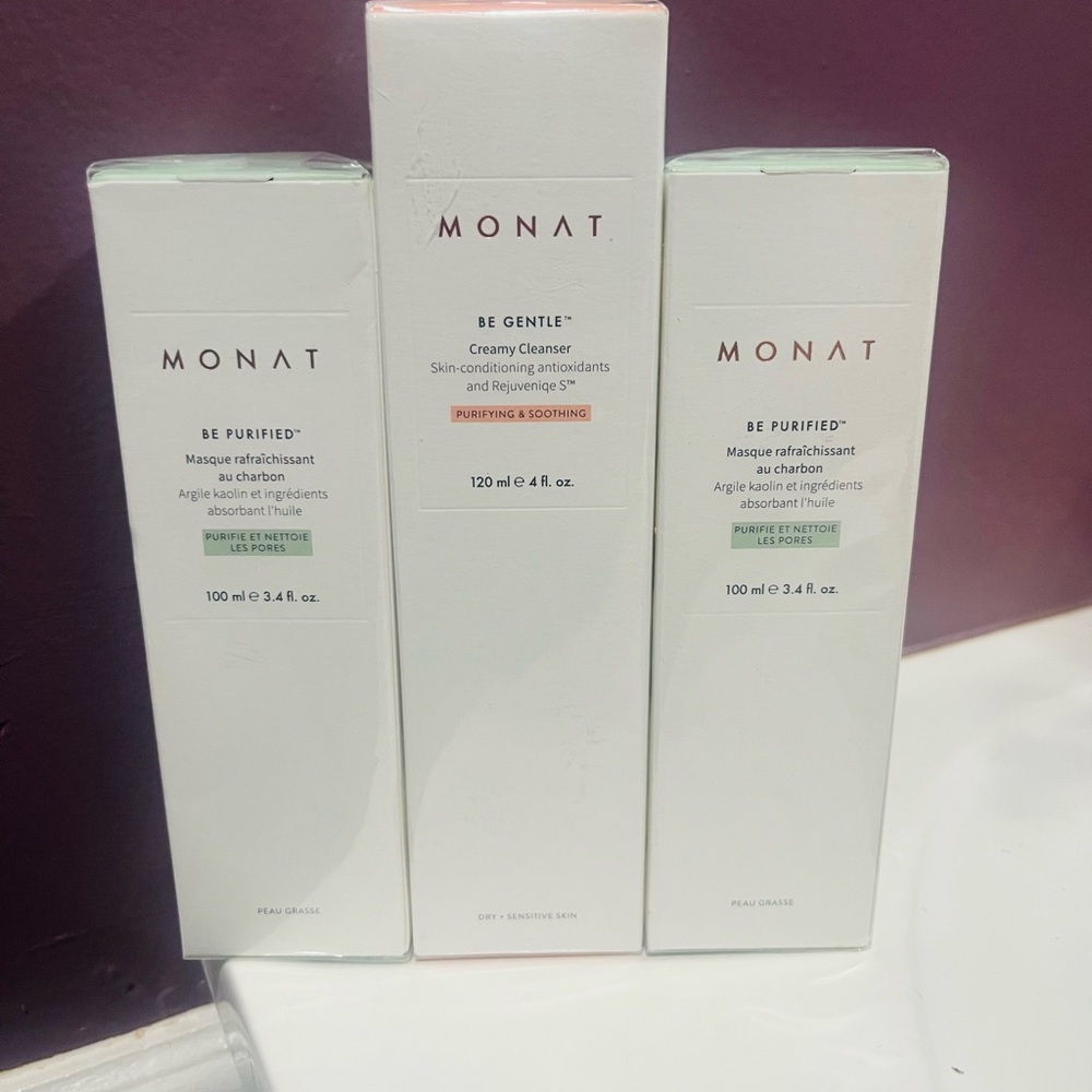 Monat Skincare- 3 full products (NEW)